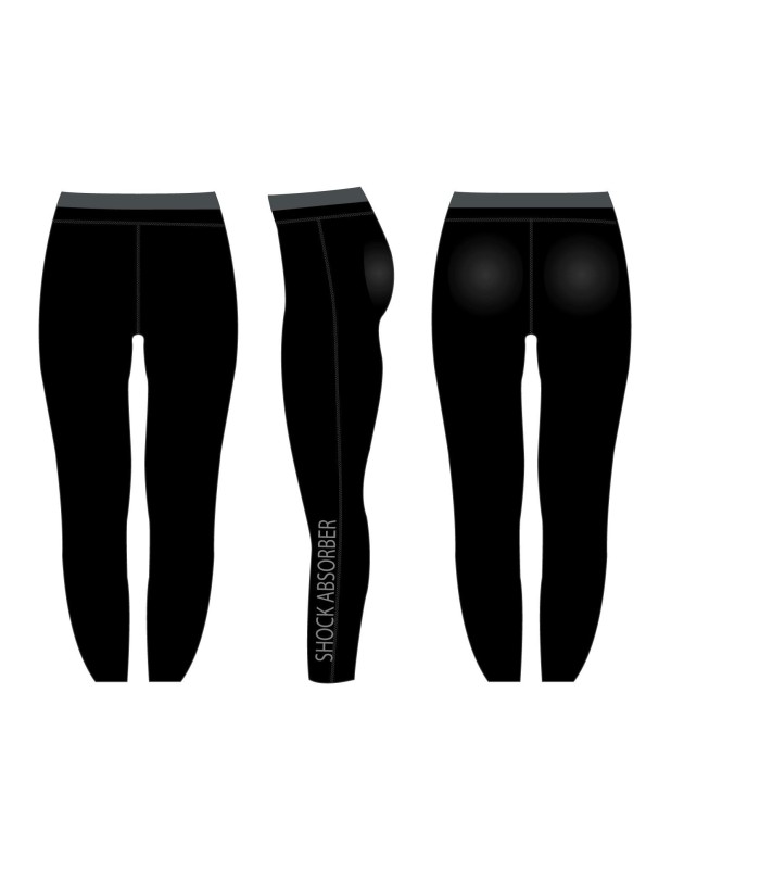 Legging Deportivo Shock Absorber S06TE Negro