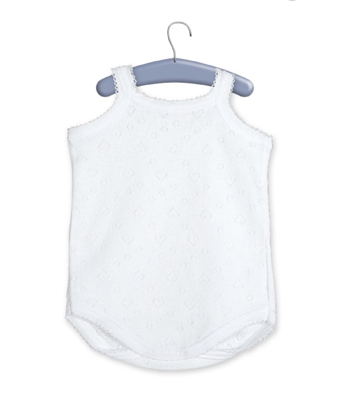 Body Tirantes Calado Corazón Calamaro