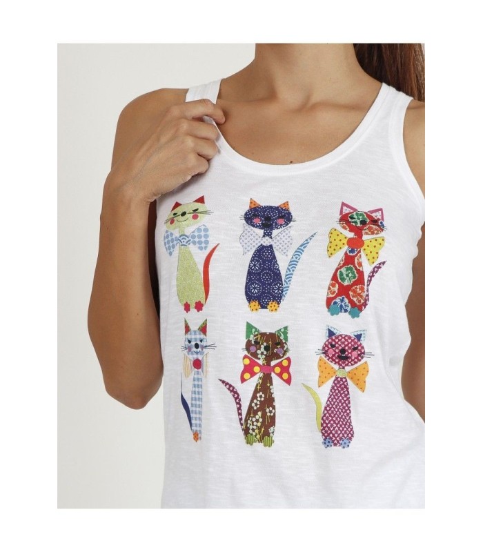 Pijama Tirantes Cats In Bowties
