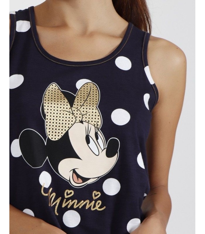 Pijama Tirantes Mujer Minnie Golden Bow Talla XL