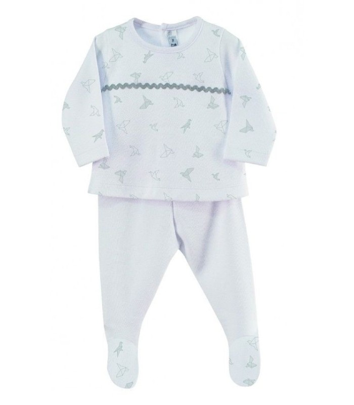 Conjunto Jubón-Polaina Origami de Calamaro