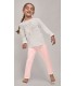 Pijama Niña Manga Larga Fino "You Are A Star"