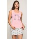 Pijama Mujer Sin Mangas "Wild And Free" Talla S y M