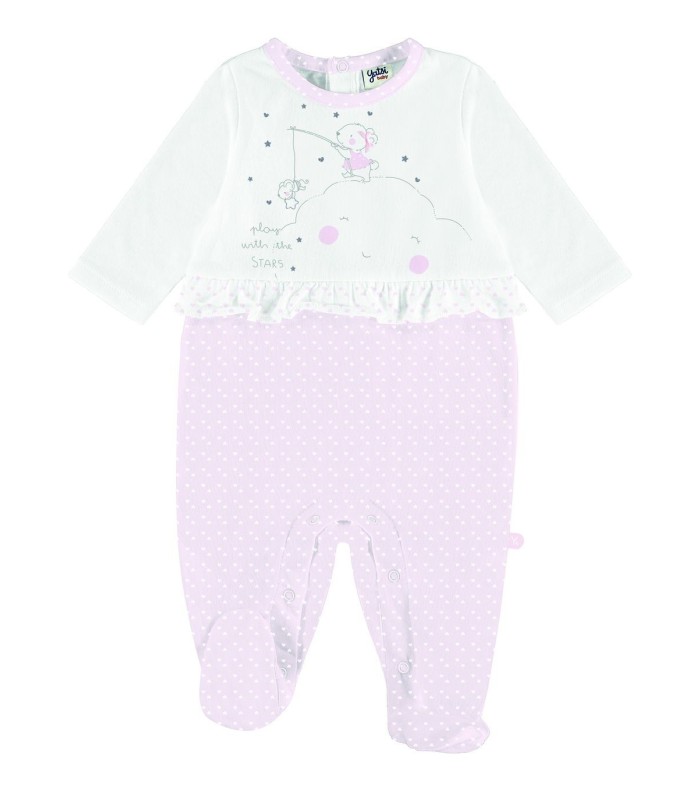 Pelele Manga Larga Fino "Stars"