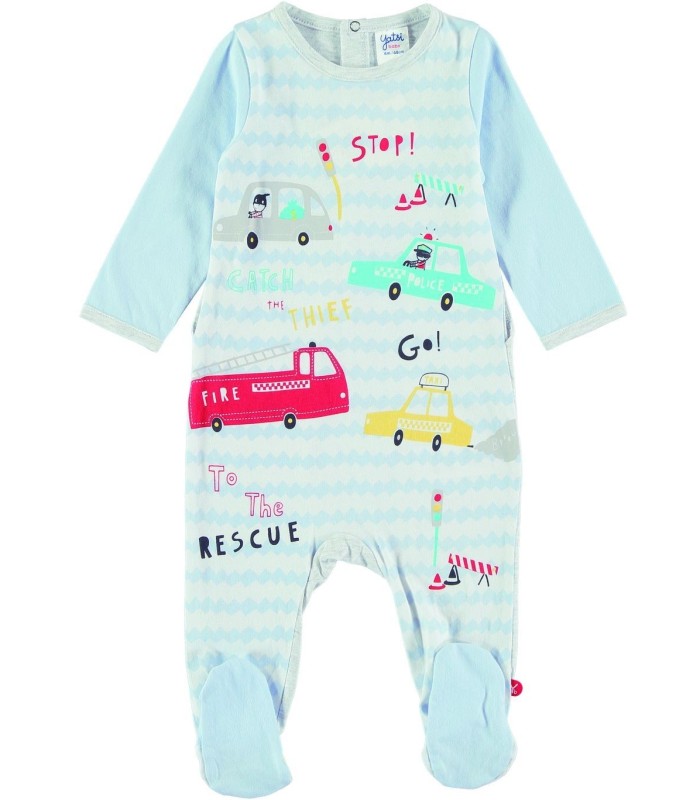 Pelele Manga Larga Fino "To The Rescue"