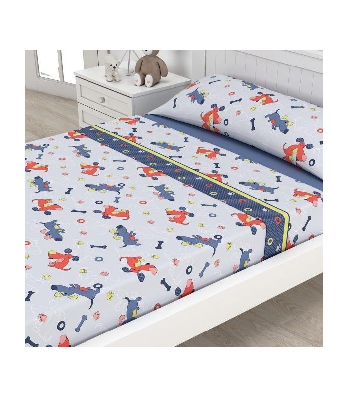 Juegos de Sábanas Infantiles Perritos de Victorio Lucchino