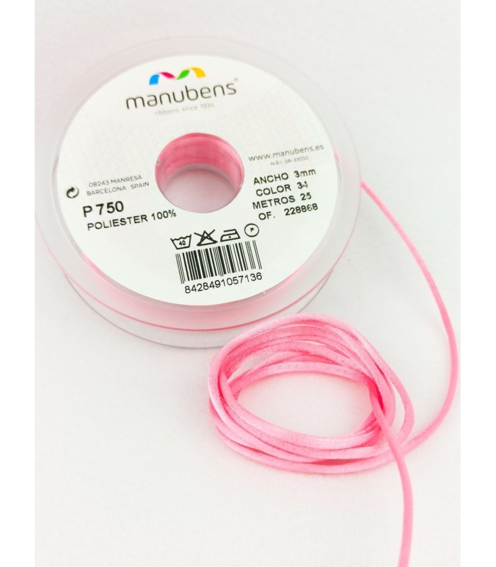 Cordón Cola Ratón 3MM