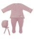 Traje Bebé 3 Piezas Lana "ROMANTIC BLISS"