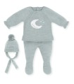 Traje Bebe 3 Piezas Lana "DISCOVERING THE COSMOS"