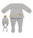 Traje Bebé 3 Piezas Lana "A WORLD OF SOFTNESS"