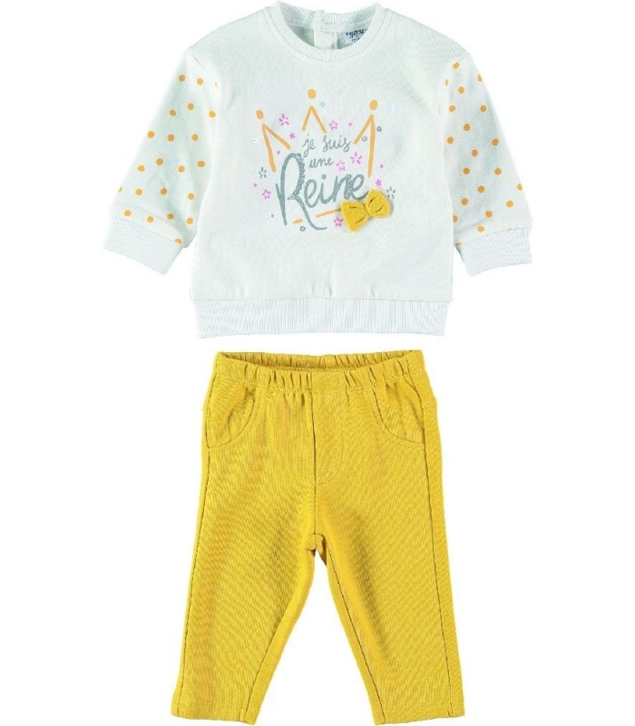 Conjunto Bebé Niña "JE SUIS UNE REINE"