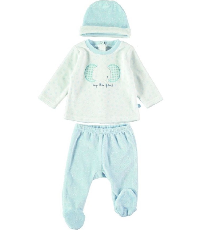 Conjunto Bebé Tundosado 3 Piezas "My Big Friend"