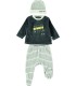 Conjunto Niño Polaina Tundosado con Gorro "HERO"