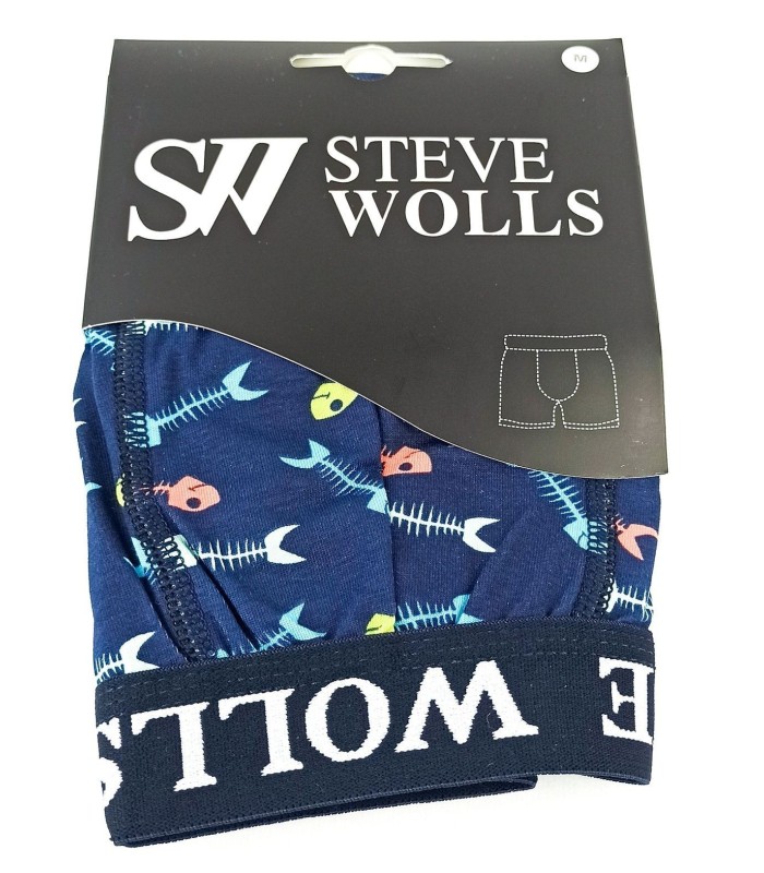 Boxer Estampado "PESCA" Steve Wolls