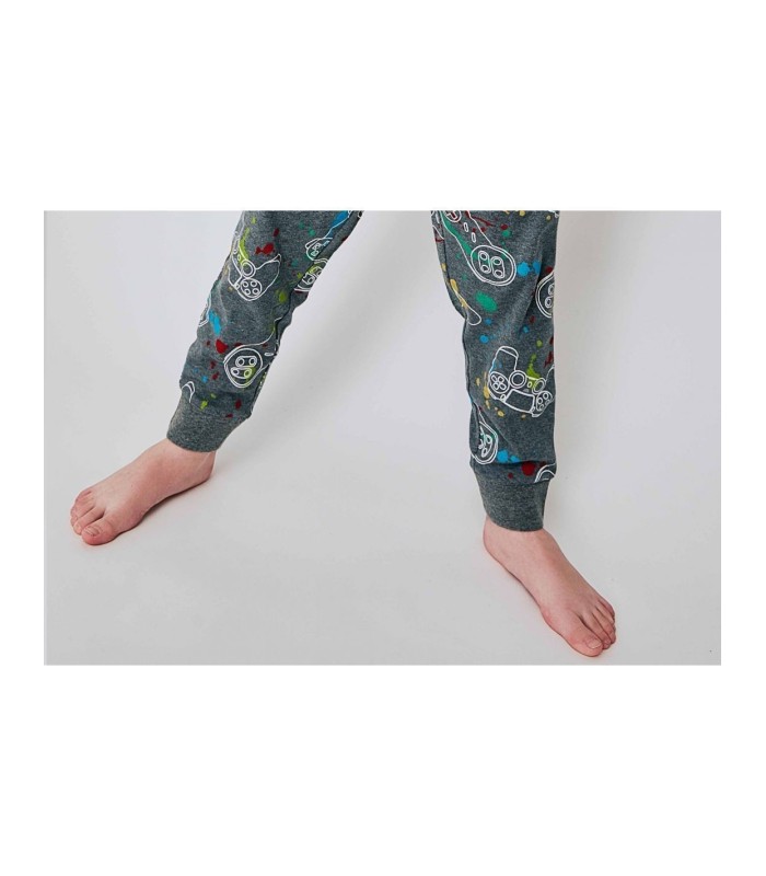 Pijama Niño 100% Algodón Interlock "Game Start"