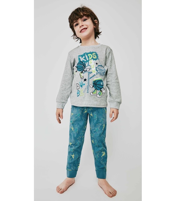 Pijama Niño Algodón Interlock "Kid Fun"
