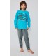 Pijama Niño Algodón Interlock "BELIVE"
