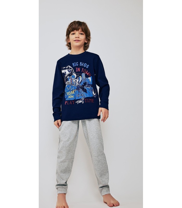 Pijama Niño Algodón Interlock "ROAR PLAY TIME"