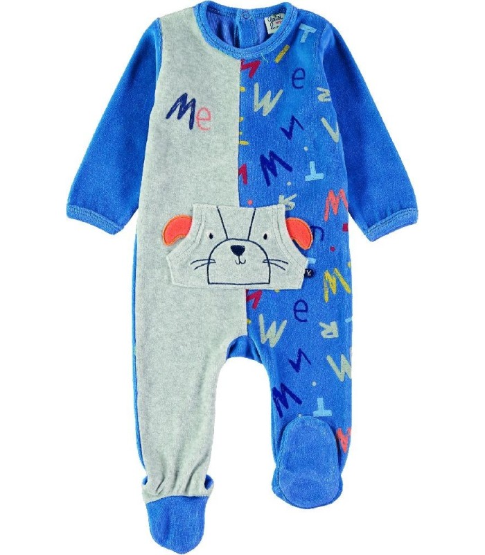 Pelele Niño Tundosado "Letters"