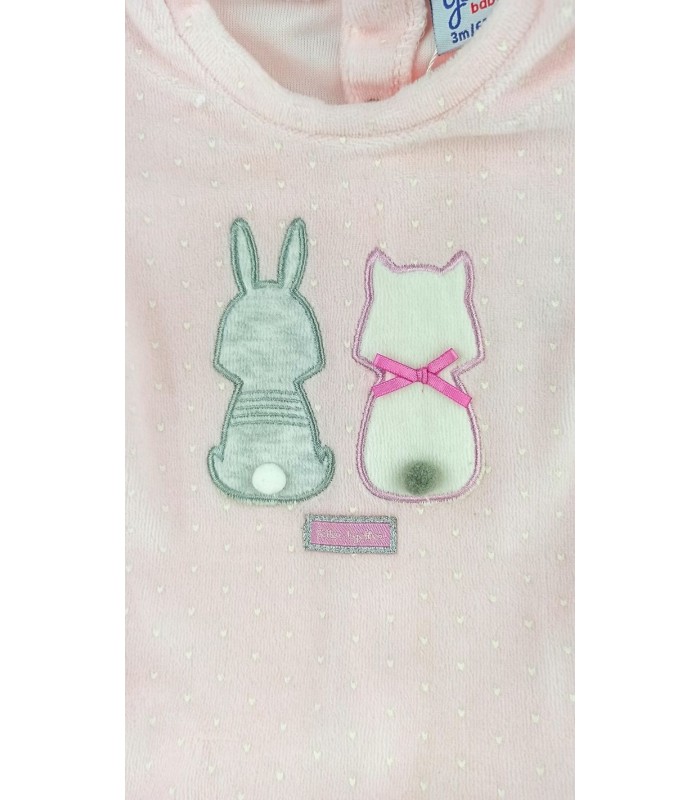 Conjunto Niña Polaina Tundosado "Better Together"