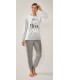Pijama Señora Tundosado "Y Love You"