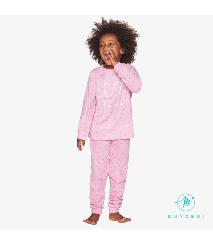 Pijama Micropolar Niña 630207 Muydemi