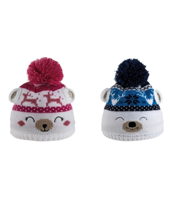 Gorro Bebé Forrado Fantasía Osos