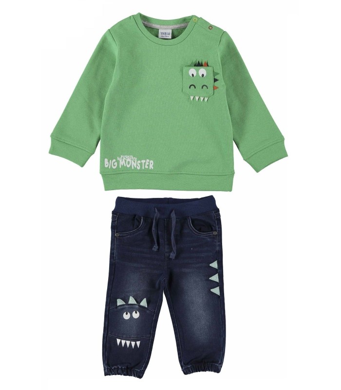 Conjunto Niño 2  Piezas "Big Monster"