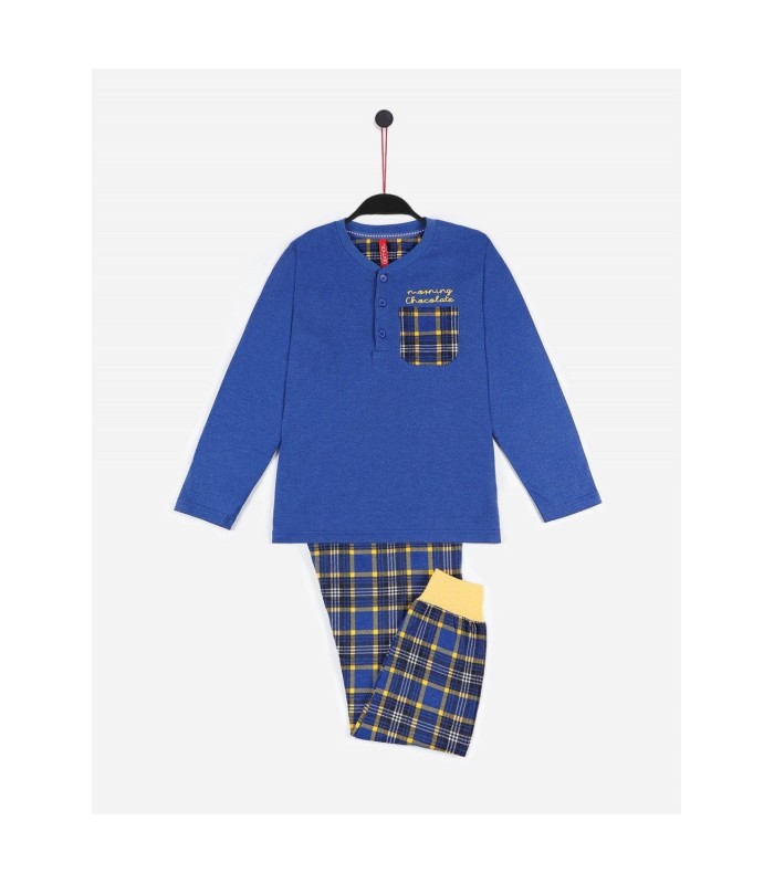 Pijama Niño Manga Larga "Morning Chocolate"