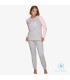 Pijama Mujer Felpa "Nap" 230102 Muydemi