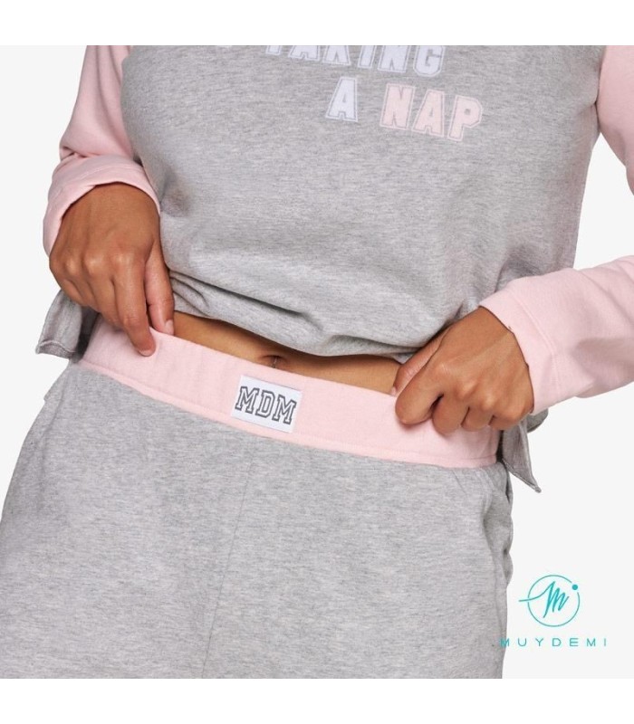 Pijama Mujer Felpa "Nap" 230102 Muydemi