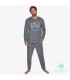 Pijama Hombre Micropolar "The Boss" Muydemi XXL Y 3XL