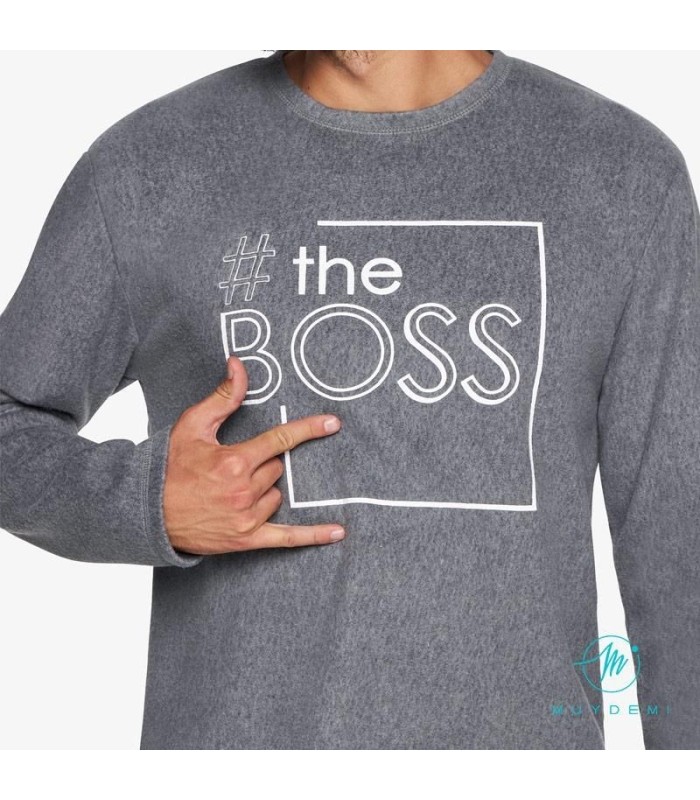 Pijama Hombre Micropolar "The Boss" Muydemi XXL Y 3XL