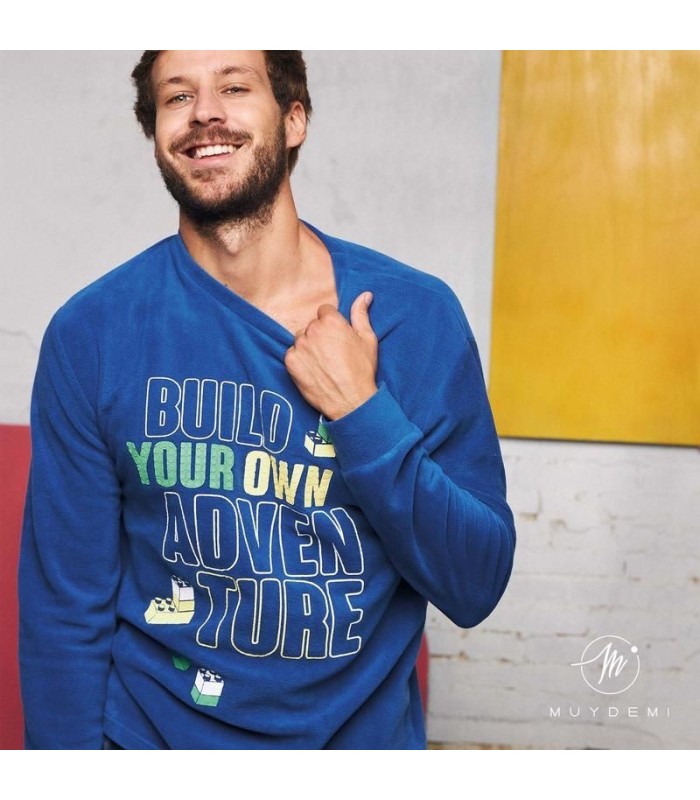 Pijama Hombre Micro Polar 330207 Muydemi