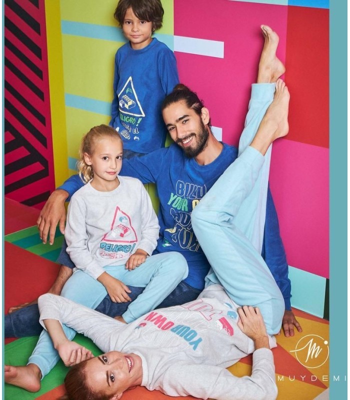 Pijama Hombre Micro Polar 330207 Muydemi