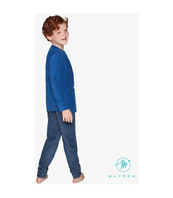 Pijama Niño Micro Polar Tres en Raya Muydemi