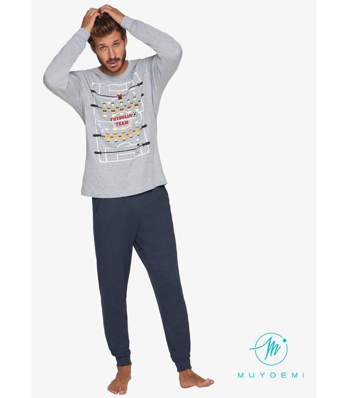 Pijama Invierno Hombre Futbolín 330031