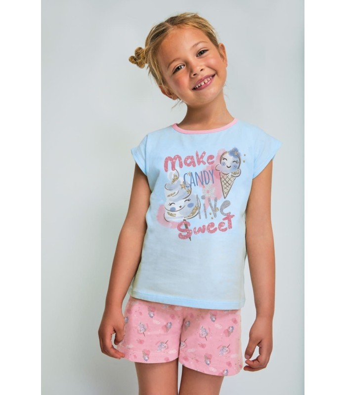 Pijama Niña Manga Corta "Live Sweet"