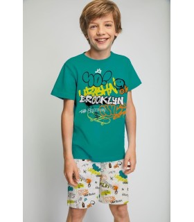 Pijama Niño Manga Corta "Brooklyn"