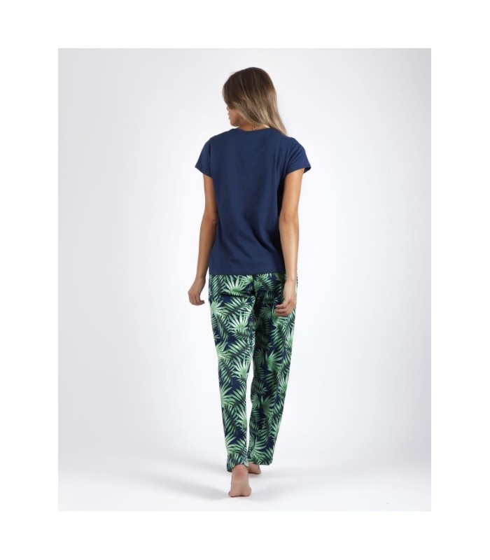 Pijama Manga Corta Tropical para Mujer