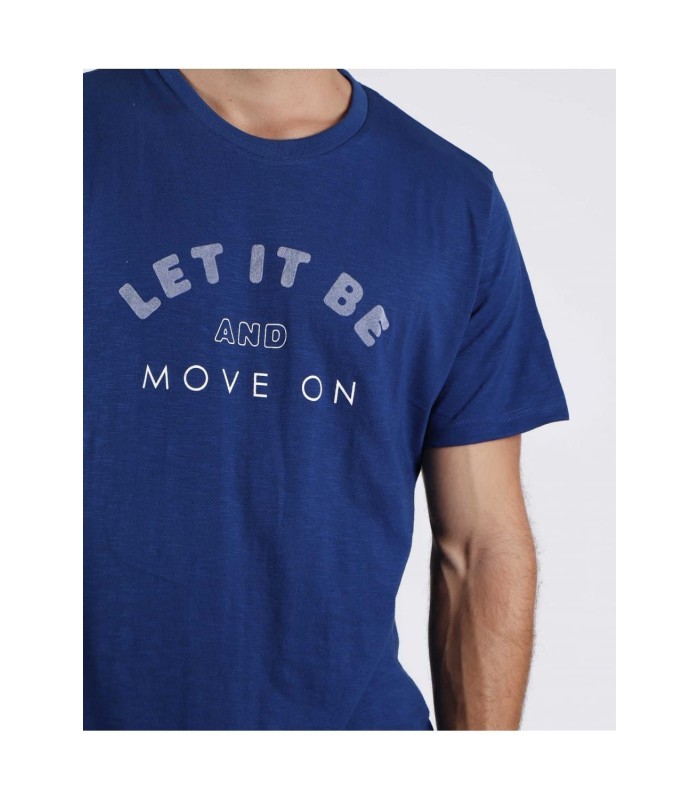 Pijama Manga Corta "Let It Be" para Hombre