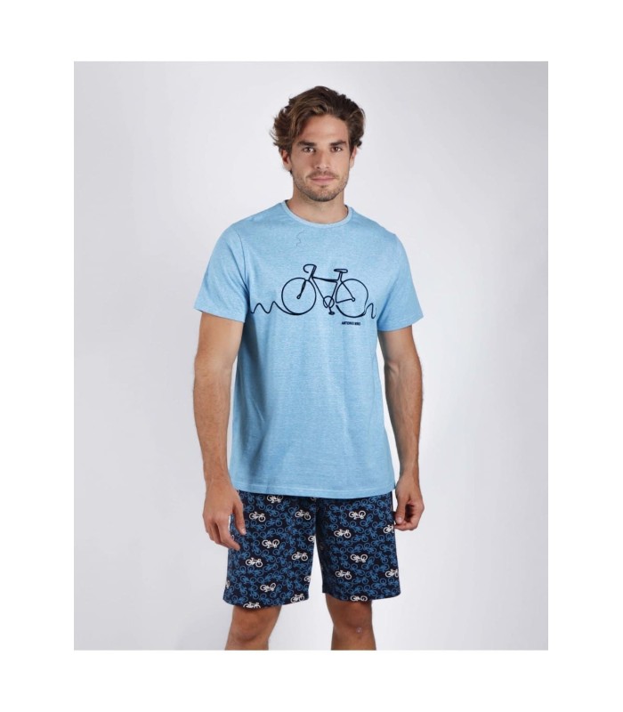Pijama Manga Corta Bike Stripes 55250