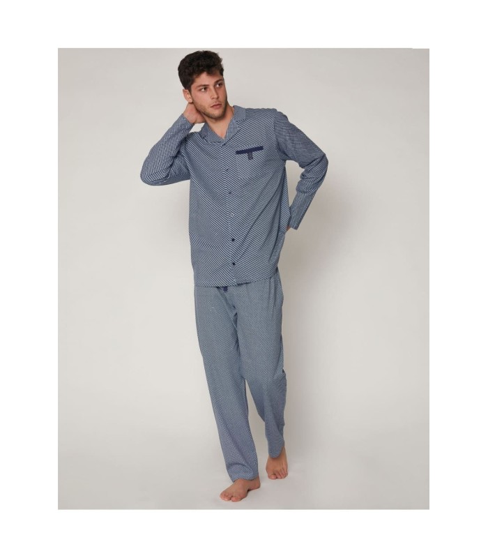 Pijama Abierto Manga Larga Mercury 55314