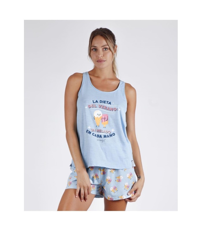 Mr Wonderful Pijama Tirantes La Dieta del Verano 56721
