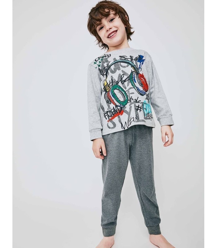 Pijama Niño Algodón Interlock "Friends"