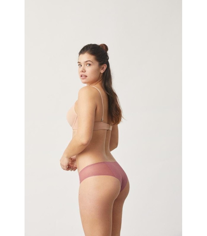 Braga Hípster Corte Láser en Algodón Natural - Ysabel Mora