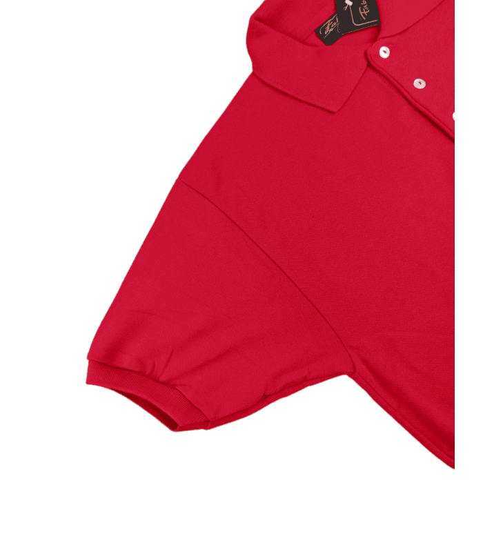 Polo Hombre Manga Corta Rojo 9015 Fabio