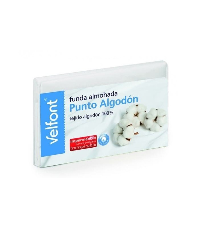 Funda Almohada Punto Algodón 309200