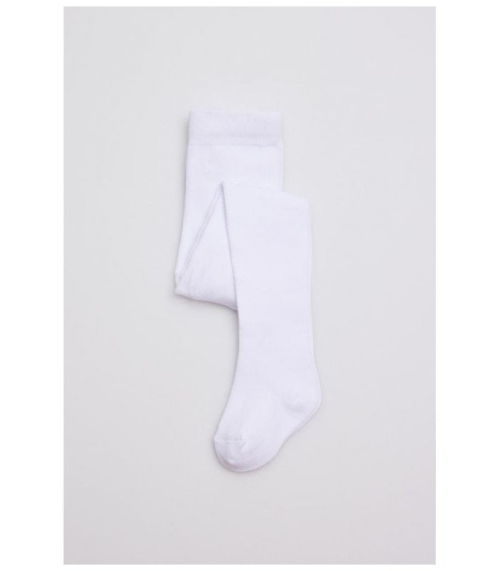 Leotardo Bebé Liso Blanco Ysabel Mora 56980