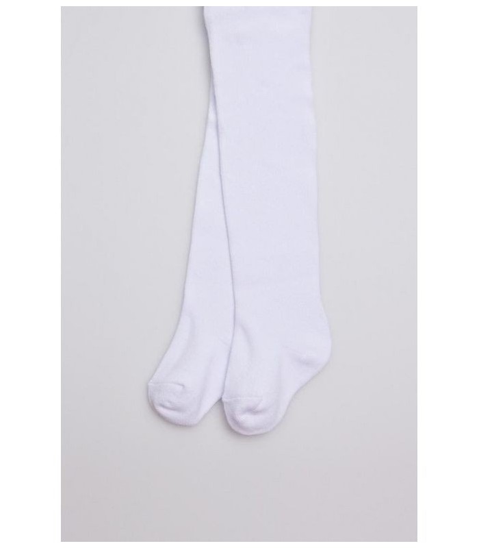 Leotardo Infantil Liso Blanco Ysabel Mora 36981